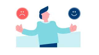 Miten voit? -testin kuvituskuva. 