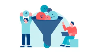 Työn voimavarat ja kuormitustekijät -kyselyn kuvituskuva. 