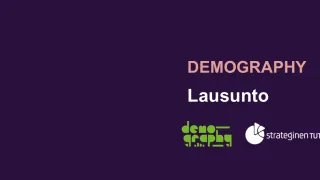 Lausunto, DEMOGRAPHY-ohjelma