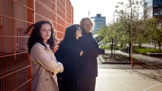 Kolme nuorta - kuvituskuva SuomiAreenan tilaisuuteen