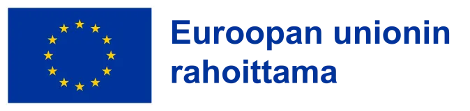 Euroopan unionin rahoittama -logo. 