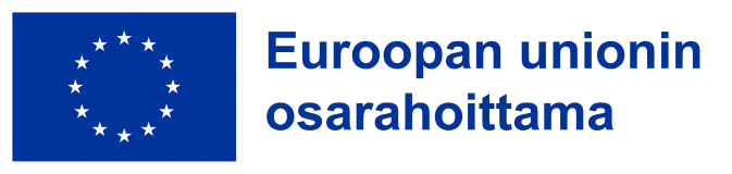 EU:n osarahoittama -logo.