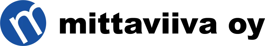 Mittaviiva Oy:n logo. 
