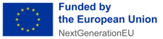Funded by the EU NextGenerationEU logo.