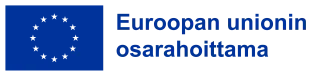 EU:n osarahoittama -logo.
