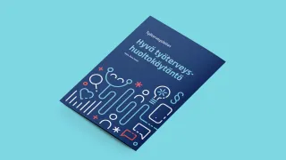 Hyvä työterveyshuolto oppaan kansi