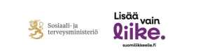 STM:n ja Suomi liikkelle -logot. 