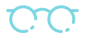 Ikoni tumma tausta silmälasit